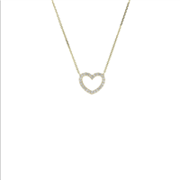 Halskette Dame in Gold Zirconia C4A2BK0 CO